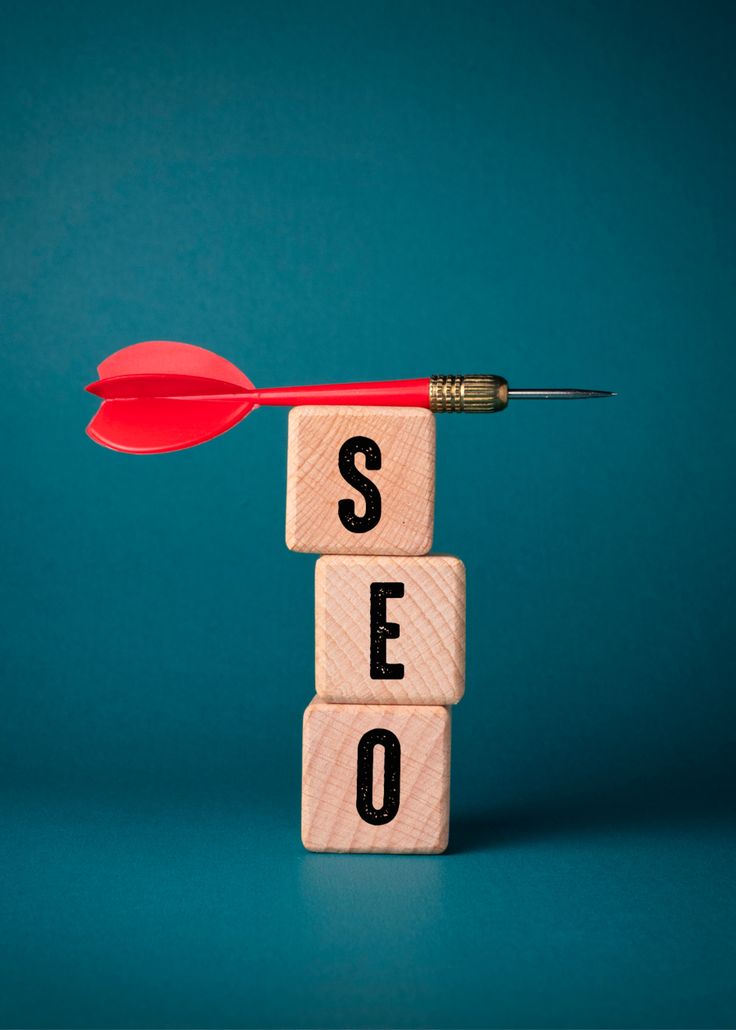 SEO analytics on screen